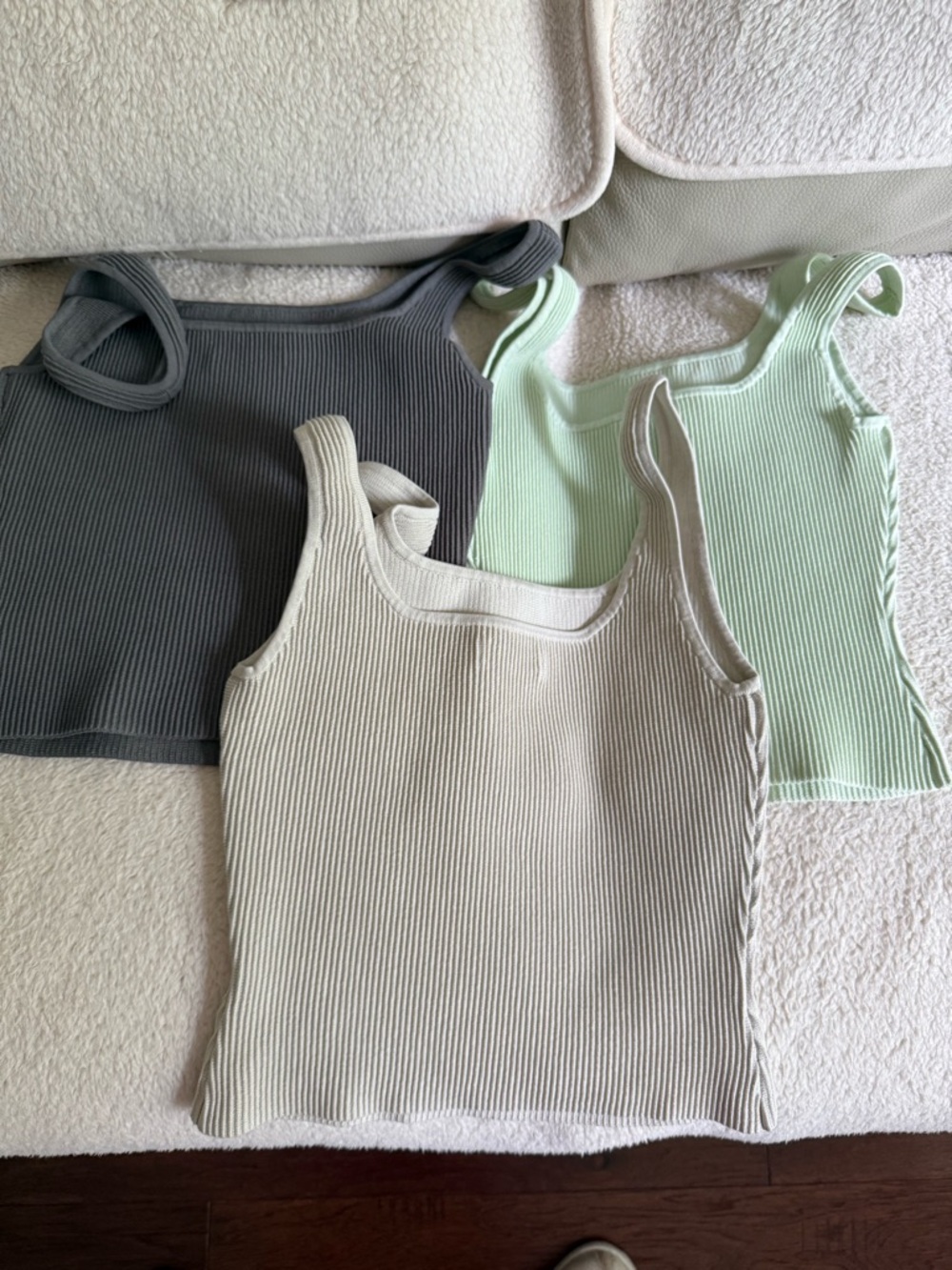 For @missash5887 BNWOT Babaton Sculpt Knit Squareneck Tank - Picture 6 of 6
